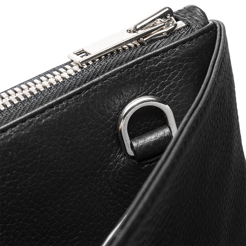Greta Schwarz Schultertasche