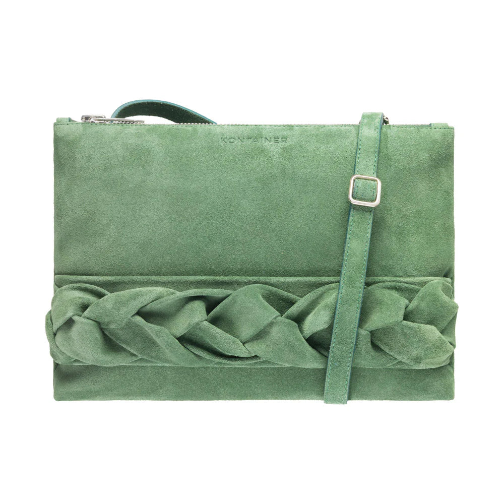 "Helle" Brauttasche: Limitierte Leder-Clutch für deine Hochzeit | handgefertigt & skandinavisch