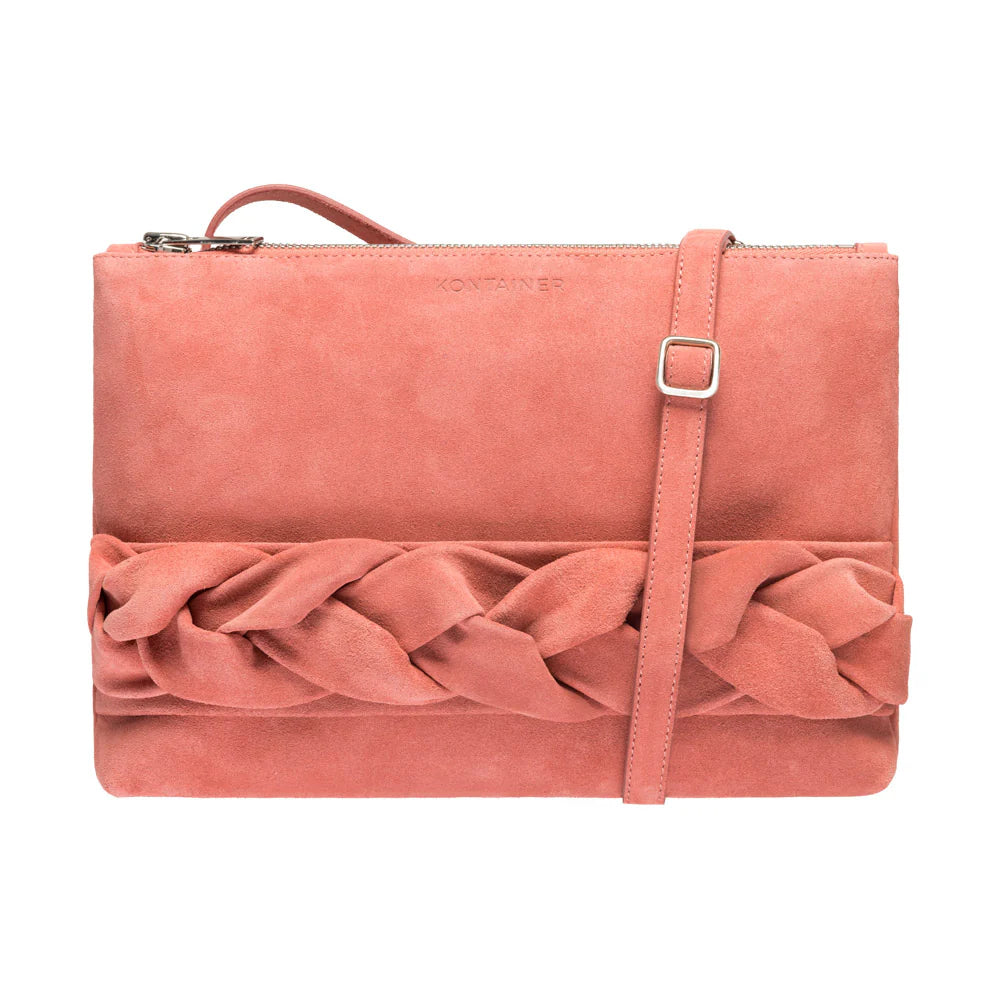 "Helle" Brauttasche: Limitierte Leder-Clutch für deine Hochzeit | handgefertigt & skandinavisch