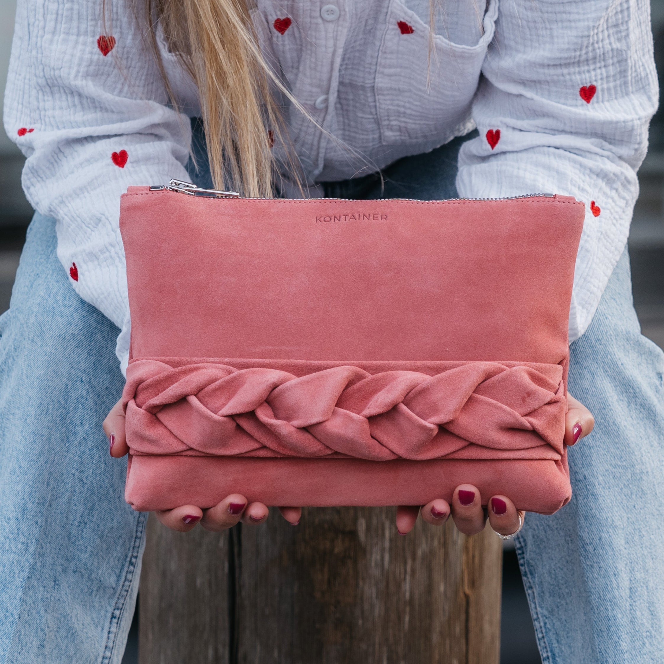 Helle Pink Skuldertaske Kontainer